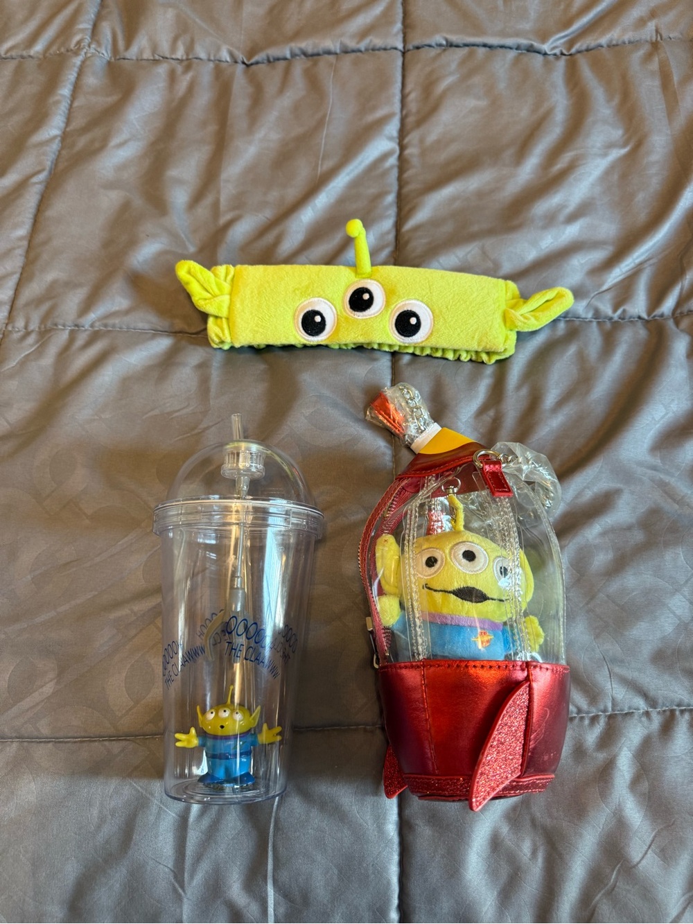 Toy Story alien purse and cup and headband-  new!